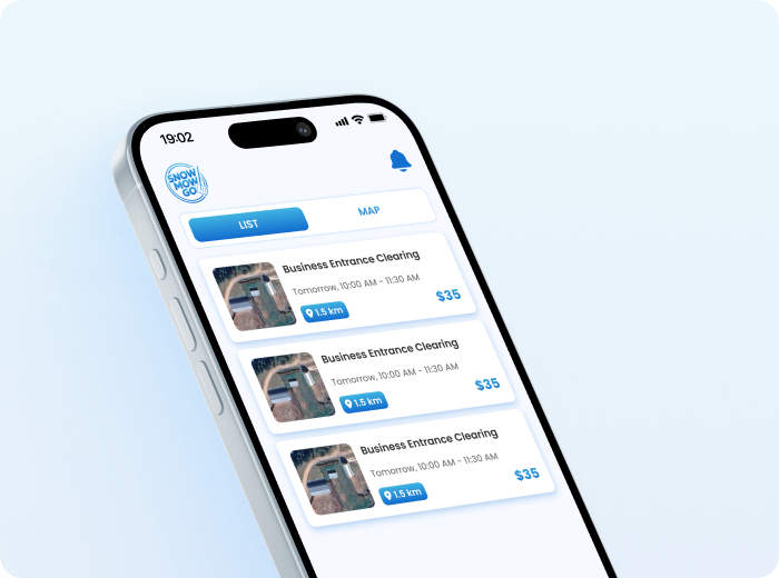 SnowMowGo Launches a New Mobile App: Order Snow Removal in Just a Few